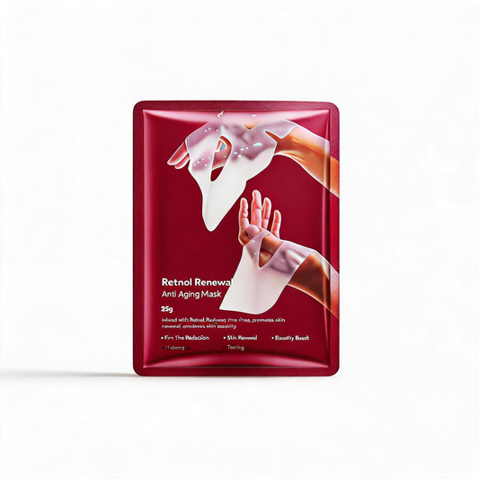 Anti-aging stoffen masker met retinol – Huidvernieuwing