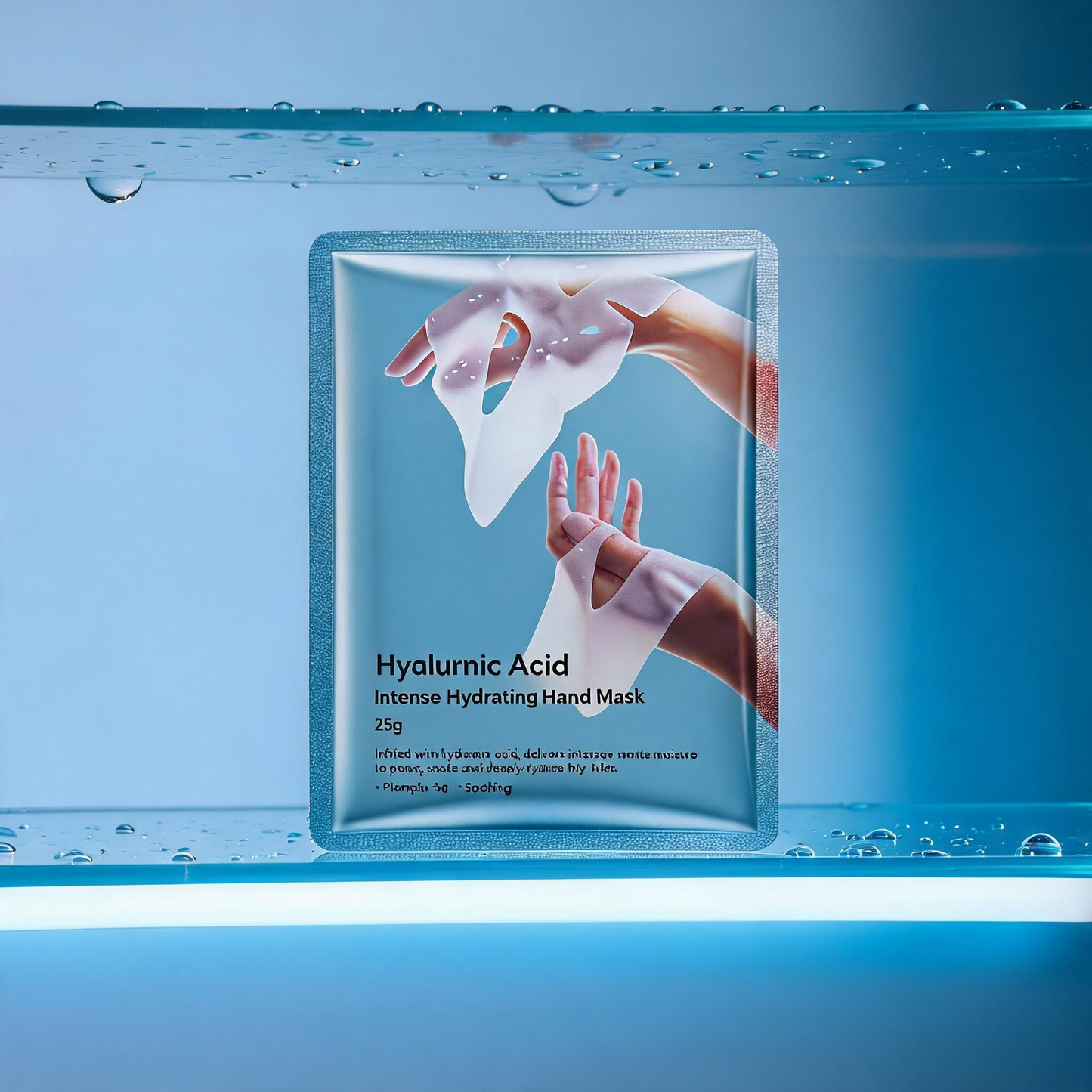 Intens hydraterend stoffen masker met hyaluronzuur